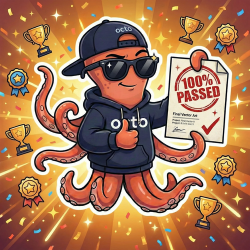 Bro showing 100% Passed